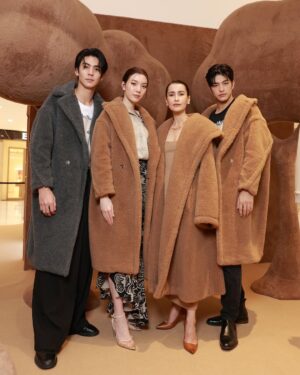 Luke Ishikawa Plowden Instagram - let’s celebrate 10 years of Max Mara Teddy Coat at Max Mara Teddy Ten Pop Up , Em Gallery M Floor The Emporium department store. #MaxMaraTeddyTen #MaxMaraThailand @maxmara @pacificagroup