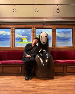 Luke Ishikawa Plowden Instagram - Childhood bliss 🥰☺️🥹☺️😍 enjoy! 
What was your favorite Studio Ghibli film?