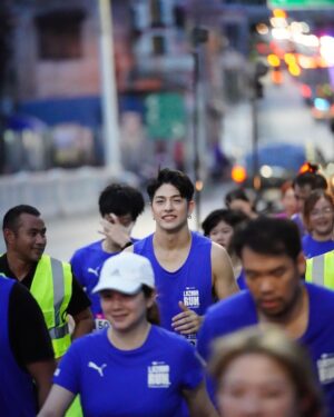 Luke Ishikawa Plowden Instagram - Thanks everyone for an incredible morning run! 

#lazadarunthailand2023 
#pumathailand