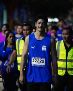 Luke Ishikawa Plowden Instagram - Thanks everyone for an incredible morning run! #lazadarunthailand2023 #pumathailand
