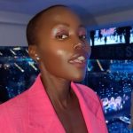 Lupita Nyong'o Instagram - Best time discovering my Eras era with my sister Fiona, @mssarahcatharinepaulson and her sister Rachel 💖💖💖💖! Earrings bejeweled by @debeersofficial and friendship bracelets by me… and some of you!! Thanks to all the Swifties for your suggestions — trading bracelets was super sweet 🍬