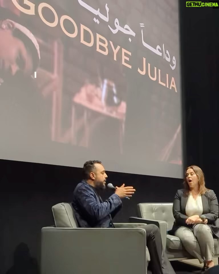 Lupita Nyong'o Instagram - Friday night, I had the pleasure of presenting “Goodbye Julia” alongside @mohamed_kordofani, to the audience at @creativeartistsagency. This is such a fantastic film and I feel truly honored to be a part of its journey across the world ❤️