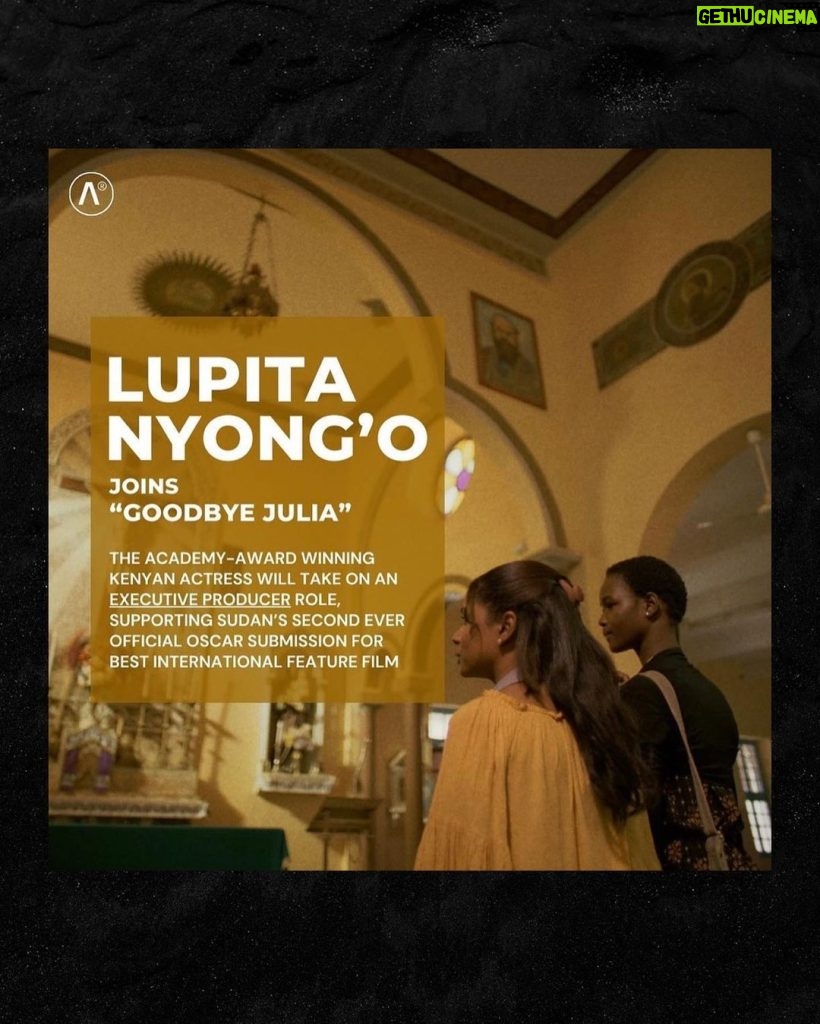 Lupita Nyong'o Instagram - Friday night, I had the pleasure of presenting “Goodbye Julia” alongside @mohamed_kordofani, to the audience at @creativeartistsagency. This is such a fantastic film and I feel truly honored to be a part of its journey across the world ❤️