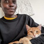 Lupita Nyong'o Instagram - Introducing my new companion, Yoyo! I have historically been afraid of cats, but when my life was altered instantly recently, a little voice whispered to me that it was time to embrace change and new possibilities. So, a dear friend (shoutout Palmer Hefferan!) held my hand through the process and took me to visit my first animal shelters. I fostered Yoyo from Best Friends Adoption Center, and 3 days into it, I knew I could not give him up. What I have learned about him already: • He LOVES company • He LOVES his food • He is extremely careful and rarely drops things • He is very picky about his wand toys • He only drinks running water • The bugs in the house don’t stand a chance • He can’t be trusted around supplements! I never understood people whose phones were full of photos and videos of their pets - now I am one of those people! It may look like I saved Yoyo, but really, Yoyo is saving me. #YOYOYYO #Caturday And shoutout to the fantastic staff at @bestfriendsanimalsociety for being so warm, helpful and patient with me!