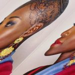 Lupita Nyong'o Instagram - THE STORY OF MY HEAD: I met @hennabysabeen last year at a wedding in Pakistan. She did the #HennaDesign for the bride and I was ASTOUNDED by the INTRICACY and BEAUTY of her work. There was something unique about the way she expressed herself in henna art. And I promised myself, "One day I will have a reason to work with Sabeen." : 1.5 years later, when I got the invitation to attend the opening night of my dear friend, Mira Nair's @monsoonmusical, I was scrambling at the last minute to find something to wear. I borrowed a sari and jewelry from @mishajapanwala, the bride from Pakistan, but the look didn't feel complete... : And then, in the middle of the night, an image SHOT into my mind of a henna design covering my bald head!!! I could do something special and different, to celebrate the culture using the canvas readily available to me! I was so excited by the idea that I could not go back to sleep. Misha connected me to Sabeen, and we were ON OUR WAY... : Sabeen had NEVER designed for a head before; I had never done such a thing before either. My only prompt to her was that I wanted a widow's peak (homage to the bindhi, borla / maang tikka), the rest was ALL HER INNOVATION. She suggested #jagua, a natural dye from the jagua fruit of South America that would be dark enough to give good contrast to my dark skin ☺️. : We were both excited and terrified. What if it went wrong or looked funny??? Well, I thought, I can always wear a head wrap.... : But Sabeen BROUGHT IT! We stopped now and again so that I could give her feedback because she was DETERMINED to leave me a happy client. And Sabeen was METICULOUS. She did not stop until it was perfect. When we looked at the finished head... we were both GRINNING! : It takes about 24 hours for the dye to really show up. And when it came in, in FULL CONTRAST the next day, I was simply MOVED. It was beautiful. It was bold and elegant; it had a point of view. We had not played it safe, and it had paid off. And I had found a new way to express myself without hair! : So the moral of this story is: DARE YOURSELF TO SEEK OUT BEAUTY IN NEW WAYS. And, Sabeen, thank you for bestowing on me the beauty of your hand and history!