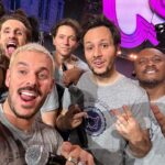 M. Pokora Instagram - Vie de janvier. 1. First date of 2024 2. @sigstrasbourg 3. Touriste à Copenhague 4. Brochette d’enfoirés 5. ❤️♾️ 6. Air me 7. Fierté 8. Champs 9. Inspi… à suivre.