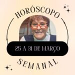 Márcia Fernandes Instagram - 💫 Horóscopo Semanal - 25 a 31 de Março 💫 No dia 25 a Lua Cheia em Libra trouxe o primeiro eclipse do ano. Trata-se de um eclipse Lunar, sendo assim, os assuntos mal resolvidos e apegos do passado podem vir à tona, promovendo confrontos, revelações surpreendentes e rupturas. Como este eclipse se deu no eixo Áries (Eu) e Libra (O Outro), é provável que as relações pessoais sejam abaladas. Entre os dias 28 e 29, o sextil formado entre Vênus e Urano, gera alegria e otimismo, estimulando a nossa criatividade.