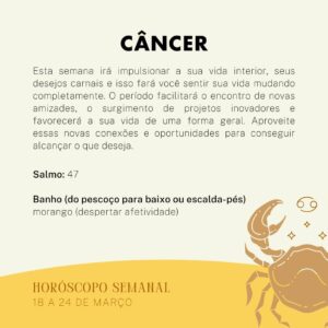 Márcia Fernandes Instagram - 💫 Horóscopo Semanal - 18 a 24 de Março 💫

Entre os dias 20 e 21, o Sol ingressa em Áries e o ano novo astrológico se inicia! 

Já entre os dias 21 e 22, Vênus em conjunção com Saturno, traz mais comprometimento nos afetos. 

No dia 23 de março, Marte ingressa em Peixes, permanecendo aí até dia 30 de abril. Essa combinação pode sinalizar um período de maior intensidade emocional.

Entre os dias 24 e 26, Vênus e Júpiter em bom aspecto, aumentam nossa generosidade. 

No dia 25 a Lua Cheia em Libra traz o primeiro eclipse do ano. Esse é um eclipse Lunar, sendo assim, os assuntos mal resolvidos e apegos do passado veem à tona, promovendo confrontos, revelações surpreendentes e rupturas. Como o eclipse se dá no eixo Áries (Eu) e Libra (O Outro), é provável que as relações pessoais sejam abaladas.