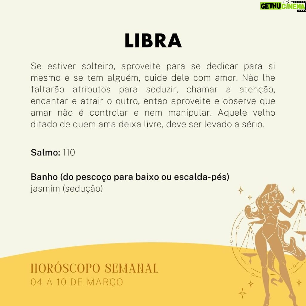 Márcia Fernandes Instagram - 💫 Horóscopo Semanal - 04 a 10 de Março 💫 Na Astrologia, no dia 03, Lua inicia sua fase Minguante em Sagitário, gerando maior leveza e a flexibilidade. No dia 04, o movimento favorável entre Mercúrio e Urano, promovem maior diálogo e entendimento. No dia 08, Mercúrio em Peixes estará em conjunção com Netuno, trazendo dois dias de muita inspiração, sutileza e abertura espiritual. No dia 09, um aspecto tenso entre Marte e Urano, trará a sensação de que tudo pareça estagnado e poderemos ter comportamentos impulsivos e rebeldes. Nesse mesmo dia, o Sol faz um bom aspecto a Urano, oferecendo a oportunidade de contornar as dificuldades e os conflitos por meio das amizades. No dia 10, a Lua Nova do dia 10 pede maior equilíbrio, pois devido ao fato de Marte permanecer em aspecto tenso com Urano, poderemos estar mais explosivos, irritadiços e impacientes.