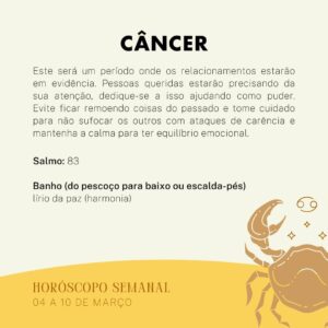 Márcia Fernandes Instagram - 💫 Horóscopo Semanal - 04 a 10 de Março 💫

Na Astrologia, no dia 03, Lua inicia sua fase Minguante em Sagitário, gerando maior leveza e a flexibilidade. 

No dia 04, o movimento favorável entre Mercúrio e Urano, promovem maior diálogo e entendimento. 

No dia 08, Mercúrio em Peixes estará em conjunção com Netuno, trazendo dois dias de muita inspiração, sutileza e abertura espiritual. 

No dia 09, um aspecto tenso entre Marte e Urano, trará a sensação de que tudo pareça estagnado e poderemos ter comportamentos impulsivos e rebeldes. Nesse mesmo dia, o Sol faz um bom aspecto a Urano, oferecendo a oportunidade de contornar as dificuldades e os conflitos por meio das amizades.

No dia 10, a Lua Nova do dia 10 pede maior equilíbrio, pois devido ao fato de Marte permanecer em aspecto tenso com Urano, poderemos estar mais explosivos, irritadiços e impacientes.
