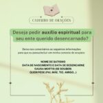 Márcia Fernandes Instagram - Hoje é dia de trazer novamente este post onde vocês podem incluir os nomes de entes queridos desencarnados, os quais vocês sentem que precisam de auxílio em seu progresso espiritual. Irei colocá-los em minha corrente de orações para que a mesma tenha auxílio da corrente médica do astral (Dr. Bezerra de Menezes). 👉 Lembre-se de postar os nomes nos comentários com muita fé. 👉 Aqui, incluam somente os entes queridos desencarnados. Para os encarnados, trarei novamente o post na quarta-feira. 🙌