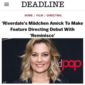 Mädchen Amick Instagram - I’m doing a thing. 
👏🏼👏🏼👏🏼
#reminisce #brucedern #femalefilmmakers #featurefilm