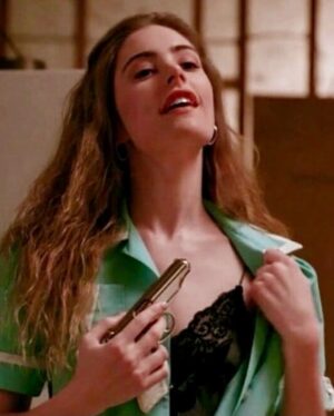 Mädchen Amick Instagram - Happy #TwinPeaksDay peakies 💋🔫 xoxo #Shelly & #Bobby
