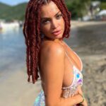 Mélanie Da Cruz Instagram - Mermaid 🌊 Mon ensemble vient de chez @prettylittlething 🔥 #publicité Martinique, French Caribbean