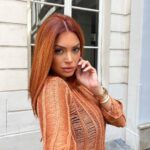 Mélanie Da Cruz Instagram - Call me Ariel🧜‍♀️ Thank you my love @kenzo_hairstylist 🔥 Rue du Faubourg Saint Honoré
