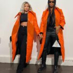 Mélanie Da Cruz Instagram - Orange is the New black 🔥 Jacket from @yoxeone 🔥 Paris, France