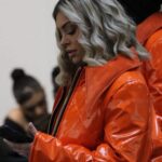 Mélanie Da Cruz Instagram - Orange is the New black 🔥 Jacket from @yoxeone 🔥 Paris, France