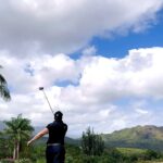 Ma Dong-seok Instagram - 난생 처음 쳐보는 골프. 이게 맞나? First swing at golf ever... Am I doing this right?