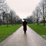 Mabel Matiz Instagram - It’s a long walk on a rainy day / It’s the sad song that you put on replay 🍀 海德公园