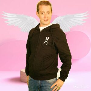 Macaulay Culkin Instagram - Every time you buy a hoodie from BunnyEars.com a Macaulay gets his wings. 
https://bunnyears.com/product/bunny-ears-hoodie/ 
#shamelessplugsaturday
