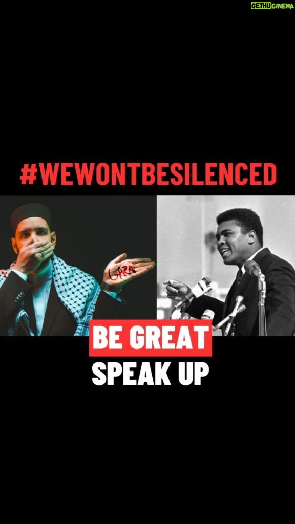 Macklemore Instagram - From Vietnam to Gaza, speaking up against the war machine is never convenient. But being great means making great sacrifices for the truth. Muhammad Ali never missed the moment and that’s why he fought for Palestine too. Use your voice for humanity. #WeWontBeSilenced Tag your athletes & influencers below and encourage them to find the moral courage to demand a ceasefire now and #makeitstop @know.collective