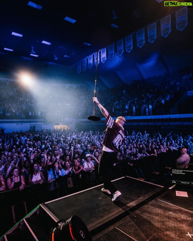 Macklemore Instagram - Missoula Montana. Thank you for all the energy and love. I had such a beautiful night with you all 🌹❤️ Missoula, Montana