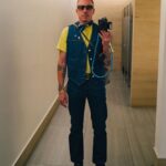 Macklemore Instagram - Photo by @coltfringesfilm. Styled by @coltfringesfilm. Hair by @coltfringesfilm. Bathroom mirror provided by Downtown Seattle 🤞🏻 Pacific Place Seattle