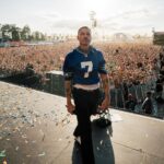 Macklemore Instagram - The face you make after you do 5 shows in 5 days, finish your last verse and know that you gave 100% of everything you had in you. Broken body and all. This is my love. The place where I attempt to channel something much bigger than my doing. Before every show, as the intro music starts I say the same prayers. First it’s the serenity prayer. Then it’s a prayer to help me to get out of my own way/head and be a conduit for whatever comes through me. Be present. Become a vessel. Find gratitude for whatever happens. And give the people a show they’ll never forget. Pukkelpop in Belgium gave me a crowd I’ll never forget. Thank you to everyone that made it one of them ones 💘