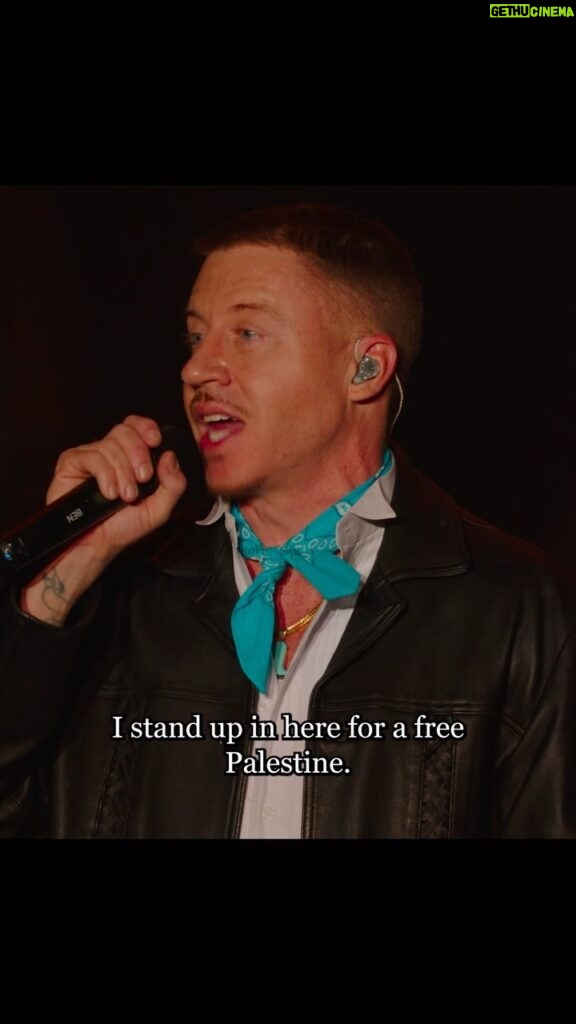 Macklemore Instagram - Liberation for all. Ceasefire now ❤️🇵🇸