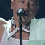 Macklemore Instagram – Free Palestine 🇵🇸…The message is love Climate Pledge Arena