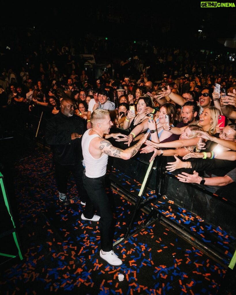 Macklemore Instagram - Boise Idaho. They said it couldn’t be done and WE DID THAT. You guys lifted me up in every way and I will love you forever because of it. Nothing but heart felt in that arena ❤️ Boise, Idaho