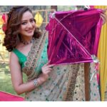 Madalsa Sharma Instagram - Mere dil ki dor is always aap sabki aor🪁🩷🫶🧵 #HappyMakarsankranti