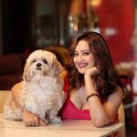 Madalsa Sharma Instagram - I woof you❤️🐶🐾 #mummaandkiki @madalsa_petstories . . . . #petsofinstagram #kiki #madalsasharma #kavya #petlovers #picoftheday #postoftheday #instadaily #instapic #instagood #instamood #mood #love #actorslife