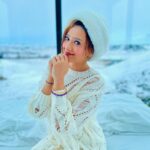 Madalsa Sharma Instagram - We go together like winter and a sweater🤍❄️🧤🧣 . . . . #iceland #thoughtoftheday #madalsasharma #kavya #glasscabin #snow #picoftheday #postoftheday #instadaily #instapic #instagood #instamood #mood #love #actorslife Hella, Iceland
