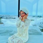 Madalsa Sharma Instagram - We go together like winter and a sweater🤍❄️🧤🧣 . . . . #iceland #thoughtoftheday #madalsasharma #kavya #glasscabin #snow #picoftheday #postoftheday #instadaily #instapic #instagood #instamood #mood #love #actorslife Hella, Iceland