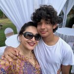 Madhuri Dixit Instagram - On your birthday, I want you to know how incredibly proud I am to call you my son. You are kind, smart, and compassionate, and I am blessed to have you in my life. May your birthday be as fantastic as you are. Happy Birthday Ryan ❤️ #happybirthday #son #birthdayboy #birthdaywishes