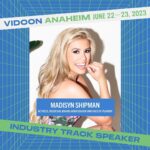 Madisyn Shipman Instagram - So beyond grateful to be speaking at #vidcon today with #playboy make sure to check it out and come say hi! Vidcon Anaheim Convention Center