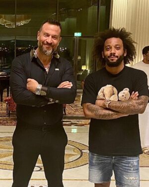Maged Elmasry Instagram - @marcelotwelve  @montherdarwish  @mohamedhamed_  @palazzoversacedubailoc