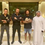 Maged ElMasry Instagram - @marcelotwelve @montherdarwish @mohamedhamed_ @palazzoversacedubailoc Palazzo Versace Dubai