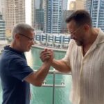 Maged ElMasry Instagram - مع الاخ والصديق الغالي الاعلامي الكبير (مصطفي الاغا )انتظروني غدا علي MBC في صدي الملاعب حلقه قويه جدا @mustafa_agha1 @mbcmasrtv @mbc1
