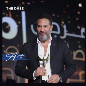 Maged Elmasry Instagram - جائزه الإبداع والتميز عن دور (زيدان ) في مسلسل ( ضرب نار ) شكرا للجمهور العظيم وشكرا لمهرجان الفضائيات العربيه 🙏🙏🙏❤️