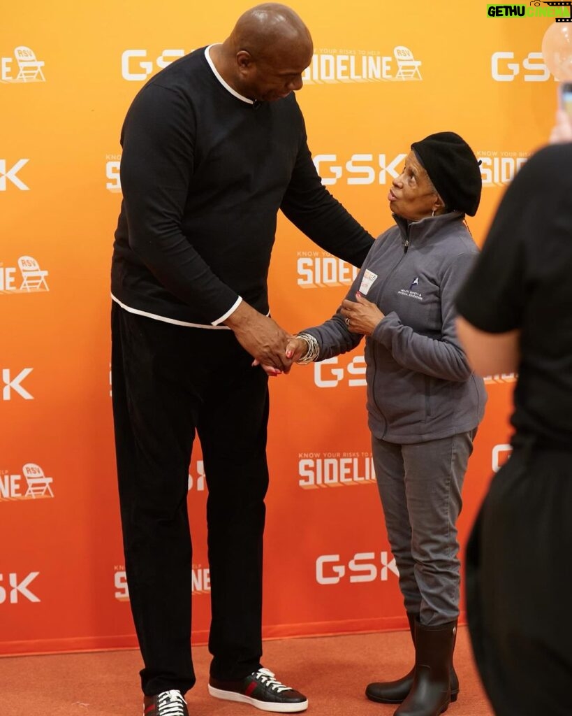 Magic Johnson Instagram - #SponsoredByGSK My health is a top priority, but like so many others around my age, I didn’t realize that I was at higher risk for severe illness from RSV (respiratory syncytial virus) infection. Each year in the US, about 177,000 adults 65 and older are hospitalized for RSV, and sadly, about 14k of those cases result in death. That’s why I am a part of the @Sideline_RSV campaign, to bring health conversations about the risk of RSV for older adults to the forefront. If you’re 60 or older, ask your doctor or pharmacist about RSV and vaccination. Visit www.SidelineRSV.com for more.
