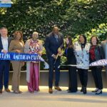Magic Johnson Instagram - Today was a great day for my company, SodexoMagic, as we celebrated the opening of the new AMEX Centurion lounge in the Hartsfield-Jackson Atlanta International Airport this morning! This is AMEX’s largest lounge in the world, at the most traveled airport in the world, and will be operated by the largest majority minority-owned food & Facilities management company in the US! I had so much fun taking photos and signing items for the AMEX leadership team and on-site employees. SodexoMAGIC and over 100 employees are serving a magical food experience in the ATL Hartsfield Jackson Airport in the E terminal. The buffet features a soul-stirring menu by Atlanta-based Chef Deborah VanTrece, a 2023 James Beard award semi-finalist. AMEX truly honored Black History Month by demonstrating its commitment to supplier and workforce diversity with a world-class supplier diversity partnership. 👏🏾