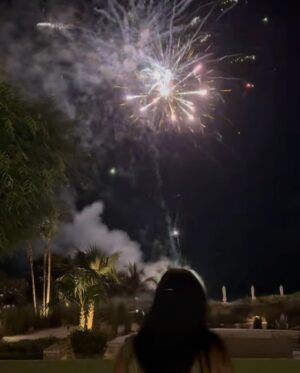 Magic Johnson Instagram - My wife Cookie looks so good in her birthday attire! 😍🔥 We’ve had an amazing time celebrating her today in Turks and Caicos with live music, dancing, food, great company, and a live firework show finale. And of course, I bought her some of her favorite purses for her birthday gifts! I always love seeing her beautiful smile, especially on her special day.