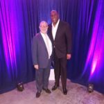 Magic Johnson Instagram - Last night I had the pleasure of speaking to 1000 people at Chapman University Business School about how I built my business and brand. I had so much fun and brought two young boys up on stage to sign their jerseys! Thank you to President of Chapman University Daniele Struppa and Dean of the Argyros School of Business and Economics Henrik Cronqvist for having me on hand to celebrate the tremendous gift from the Argyros family!