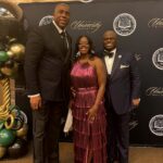 Magic Johnson Instagram - I was proud to be part of Delaware State’s annual fundraising dinner last night! The Scholarship Ball was an outstanding, well-executed, black tie affair! Congratulations to Dr. Tony Allen for hosting the most successful DSU Scholarship Ball to date with a completely sold out crowd. Thank you to all of the sponsors and attendees for their contributions. I, my partners at Cigna, and Wells Fargo all donated to the scholarship fund. And last but not least, I want to thank my friend Steve Ewing for pledging $1M to his Alma Mater. What a special moment for him!