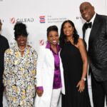 Magic Johnson Instagram - To our great friends Angela Bassett and Courtney B. Vance, thank you for hosting last night’s gala and bringing the fun and laughs like always. It wouldn’t have been a party without an epic performance from the legendary 7-time Grammy Award winning artist and the empress of soul Gladys Knight! To all of our family, friends, and business partners, thank you for supporting us at this special event and writing checks for a great cause. Sam and LaTanya Jackson, thank you for your contribution and appearance. John and Vicki Palmer, Josh and Marjorie Harris, Judge Greg Mathis and Linda Mathis, Kyle and Brittany Bell, Lakers, Dodgers, LAFC, Mike Triplett and Cigna, Equitrust, JLC, SodexoMagic, Grant Tani Barash & Altman, H.Wood media, and Canyon Partners; We are humbled by the turnout. This is the most successful Ball to End AIDS and the most money raised in the history of the event! 📸: Getty Images
