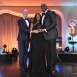Magic Johnson Instagram - Cookie and I had so much fun last night with all of our family, friends, and business partners at the 4th Annual Elizabeth Taylor Ball to End AIDS! Elizabeth Taylor meant so much to us and we are blessed and grateful that we received the Elizabeth Taylor Commitment to End AIDS Award for our work toward an AIDS-free world. Thank you to the Elizabeth Taylor AIDS Foundation with a special shoutout to Cathy Brown and John Scott for honoring us. Thank you to Chairman & CEO of Presenting Sponsor Gilead Sciences Daniel O’Day for attending the event and presenting us with the award and Diamond Sponsor Bulgari for your generosity. And a special thank you to Former President Barack and First Lady Michelle Obama for their moving and inspirational message for Cookie and I. Thank you for bringing about great change in the world and leading our country! 📸: @gettyimages
