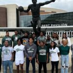 Magic Johnson Instagram - I’m excited to introduce the inaugural class of students for the Earvin Johnson Sr. Scholarship at Michigan State University! Denise Meireles, Elijah Ellis, Kory Jackson, Dimitria Goins, Paul Stallings II, Stephon Edwards, A’lari Manuel, Perry Watson, Nate Sanford, Bryceson Lynn, and Jordyn Butler (not pictured). I’m so thrilled my mother Christine Johnson, brothers Larry and Michael, and sisters Kim, Evelyn and Pearl were able to meet and get to know the students. Looking forward to a great school year for all of these bright young students!