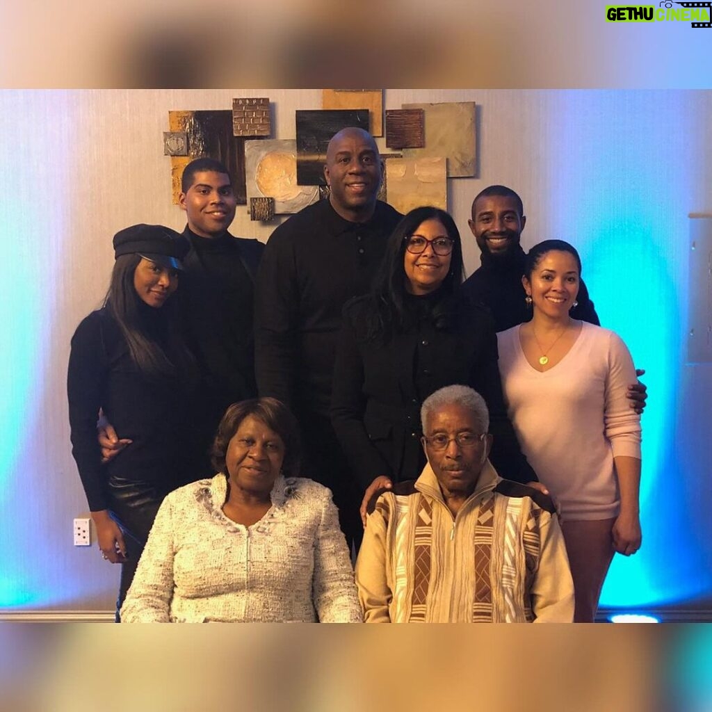 Magic Johnson Instagram - Becoming the man I am today—a husband, father, basketball player, entrepreneur, and leader—has been shaped by the invaluable lessons from my late father, Earvin Johnson Sr., who passed away a year ago. I carry and uphold his values of discipline, focus, attention to detail, drive, and passion with me every day. Dad, I love you deeply, and I know we’ll see each other again ❤